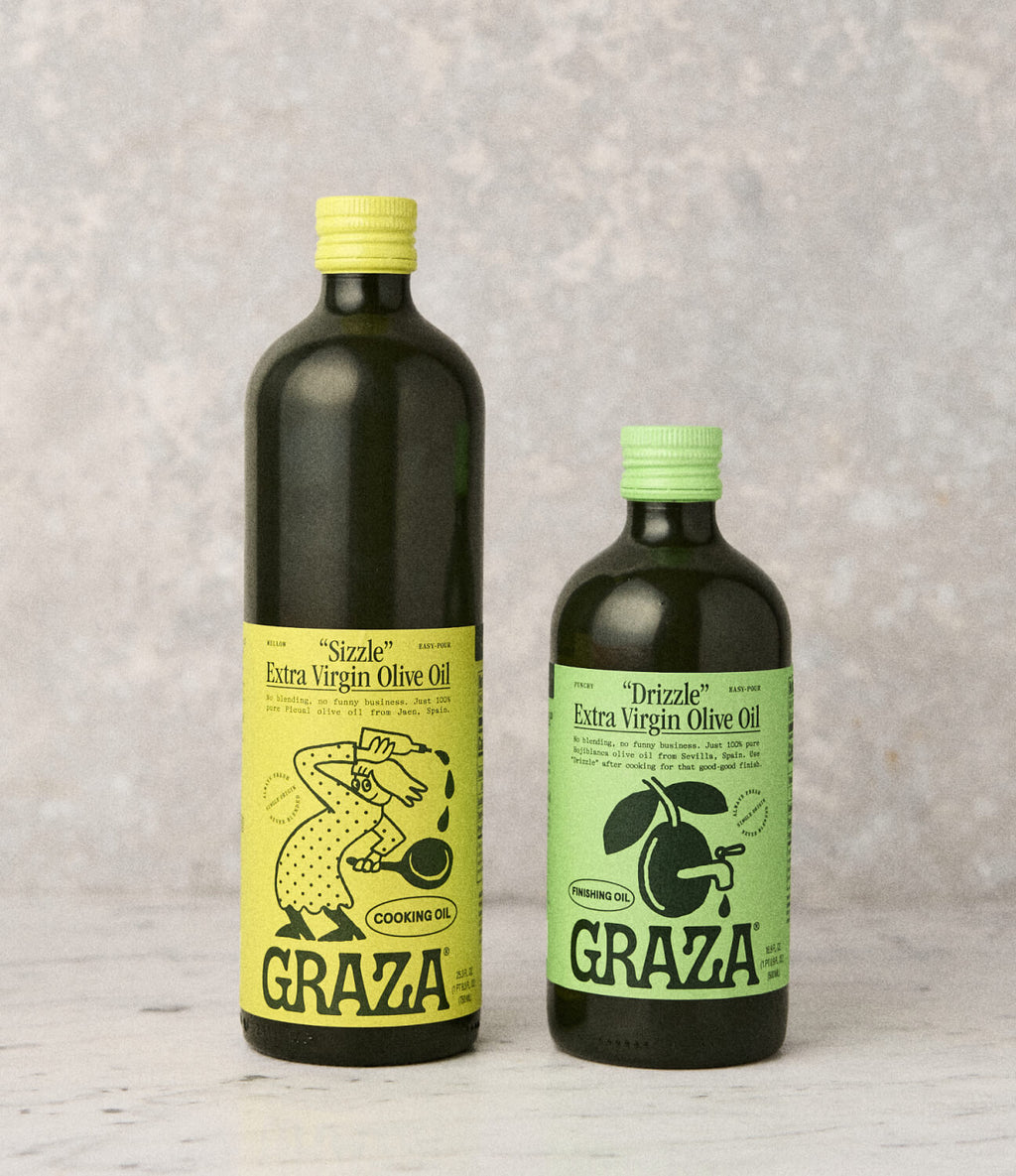 “Drizzle” & “Sizzle” Glass 3 Sets