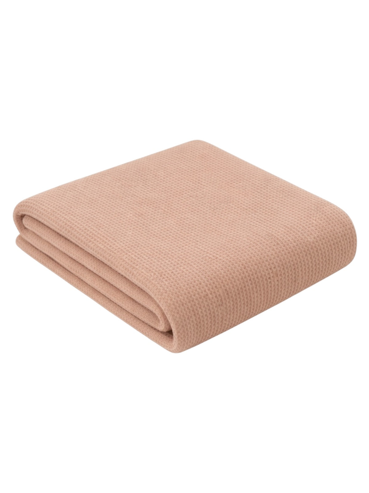 Organic Cotton Waffle Swaddle Blanket, Tan
