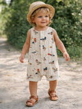 Ducks / Muslin Shortie Romper
