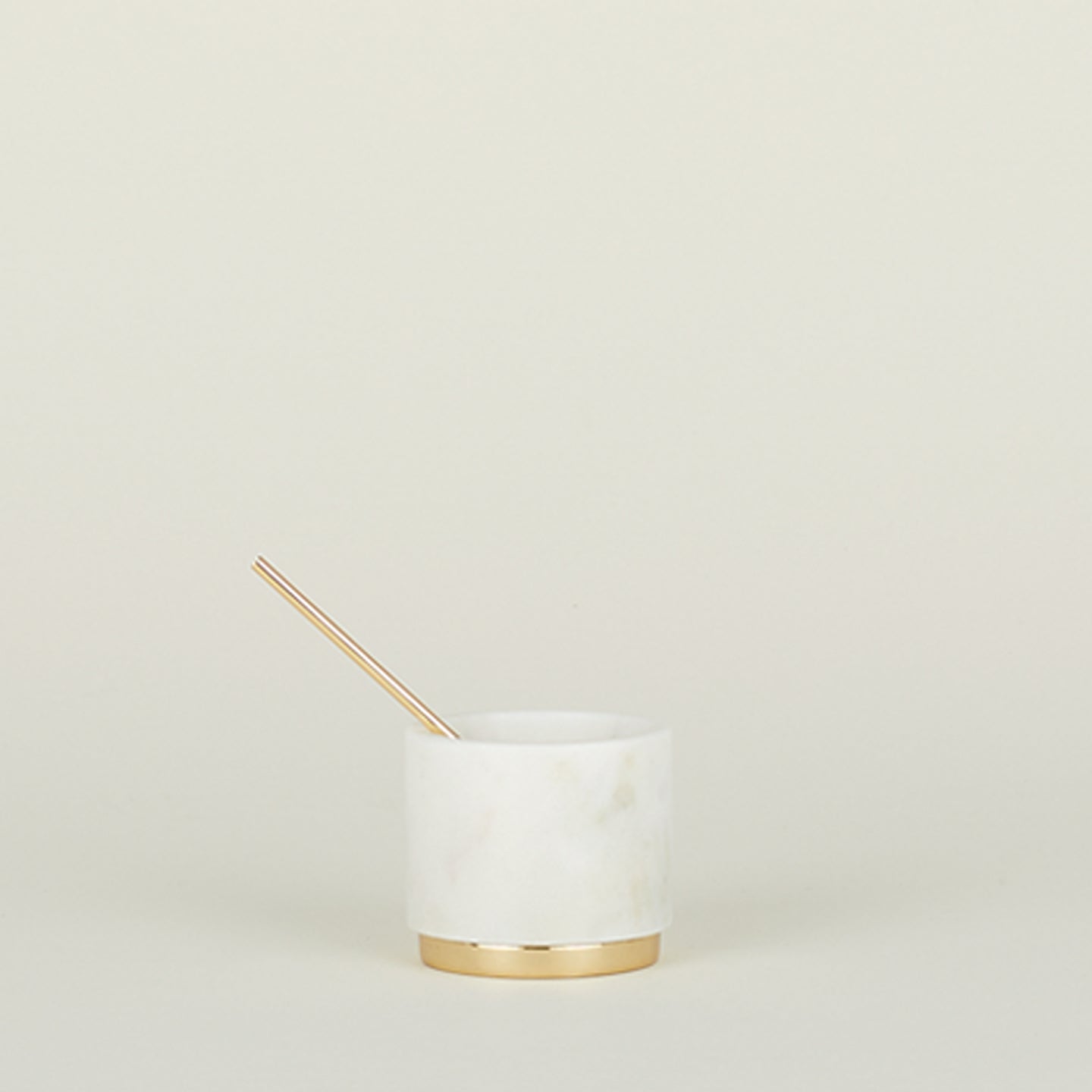 Simple Marble Sugar + Salt Dish