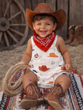 Western / Muslin Retro Sunsuit