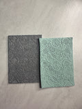 Harvest Fruits of Fall polymer clay rubber stamp texture sheet