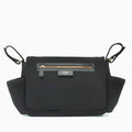 Storksak Stroller Organiser Luxe - Black & Rose Gold