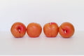 Set of 4 Beeswax Yellow Peaches Candles by Happy Organics