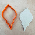 Festive Ornament Clay Cutter Gift Tag | Christmas Cutters