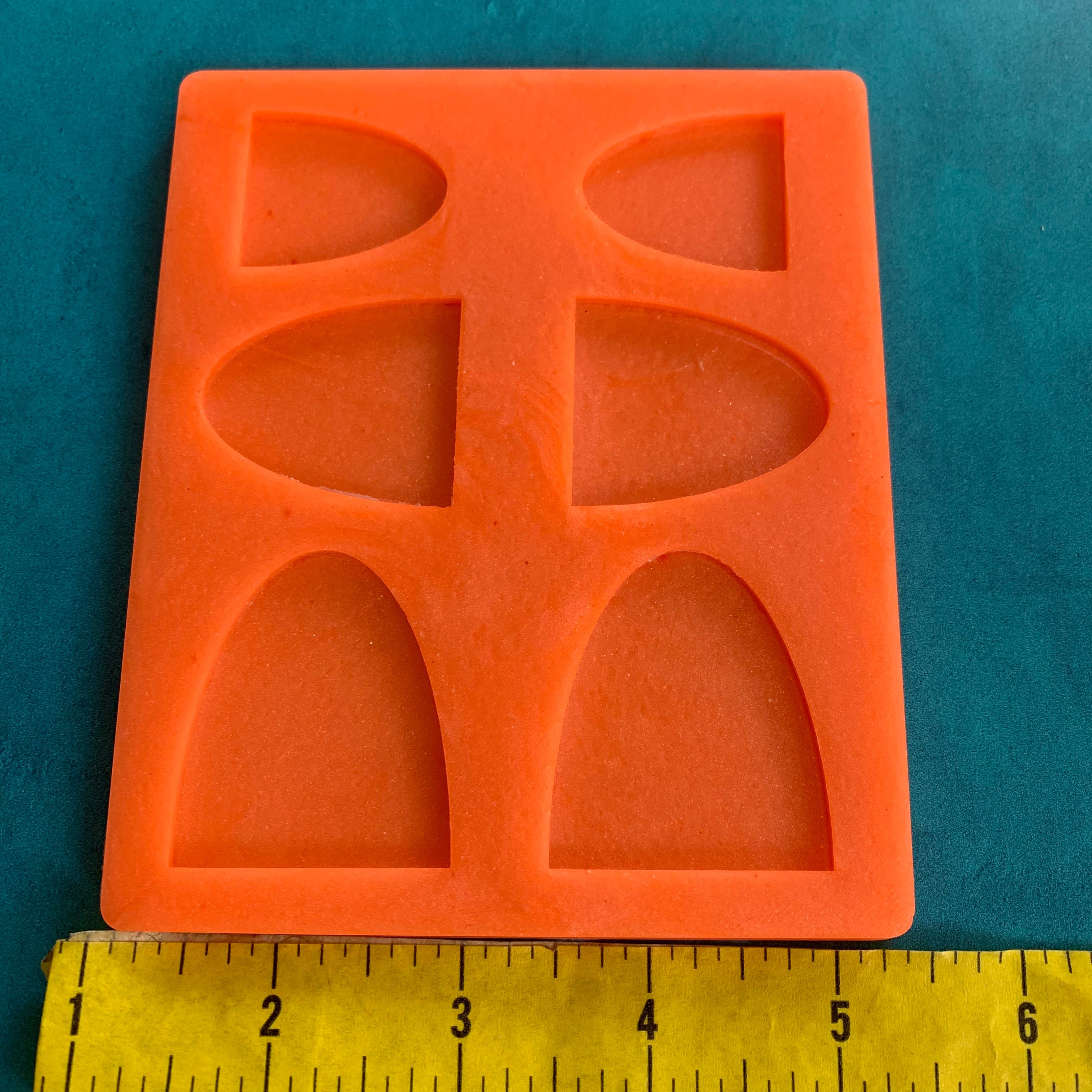 Archway Arches Silicone Earring Jewelry Mold polymer clay tools and supplies