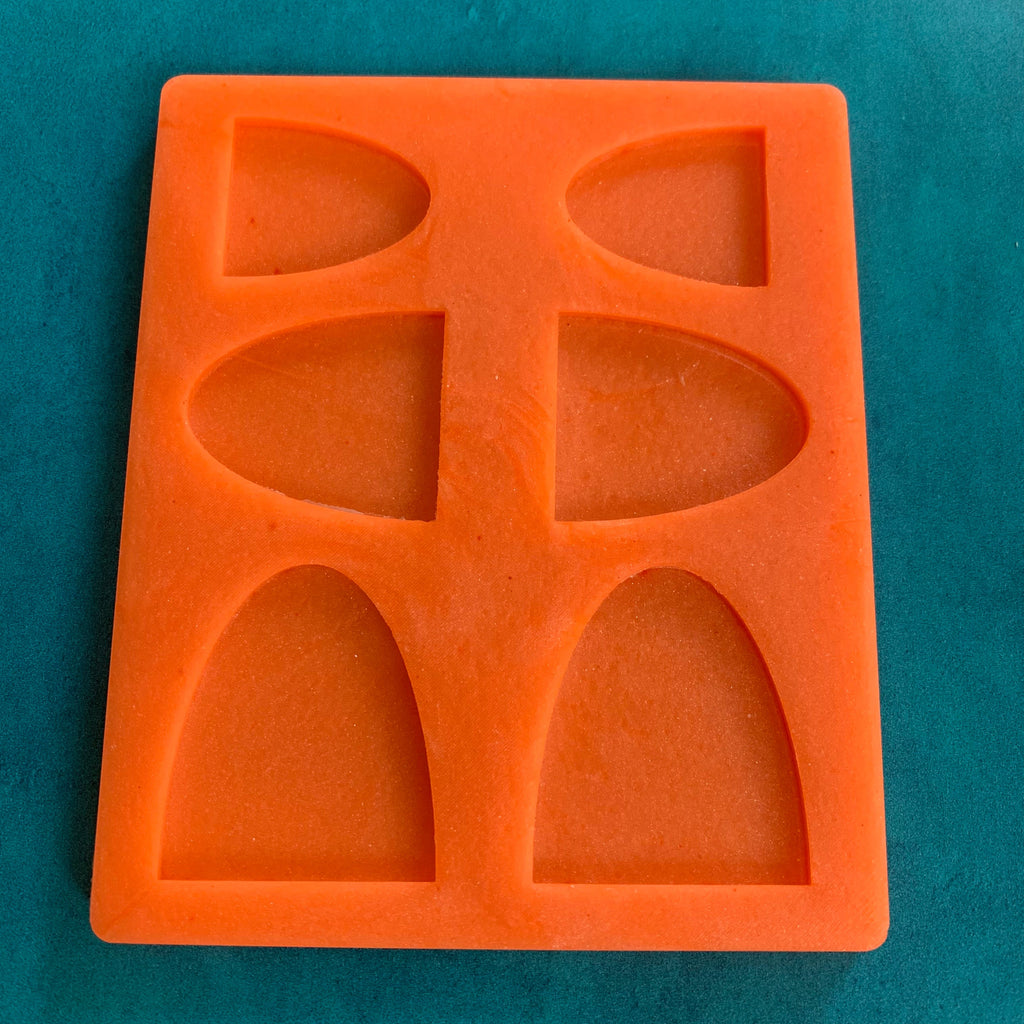 Archway Arches Silicone Earring Jewelry Mold polymer clay tools and supplies