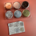 Metals and Magic Pigment Powder Set – 6 Metallic Shimmer Colors