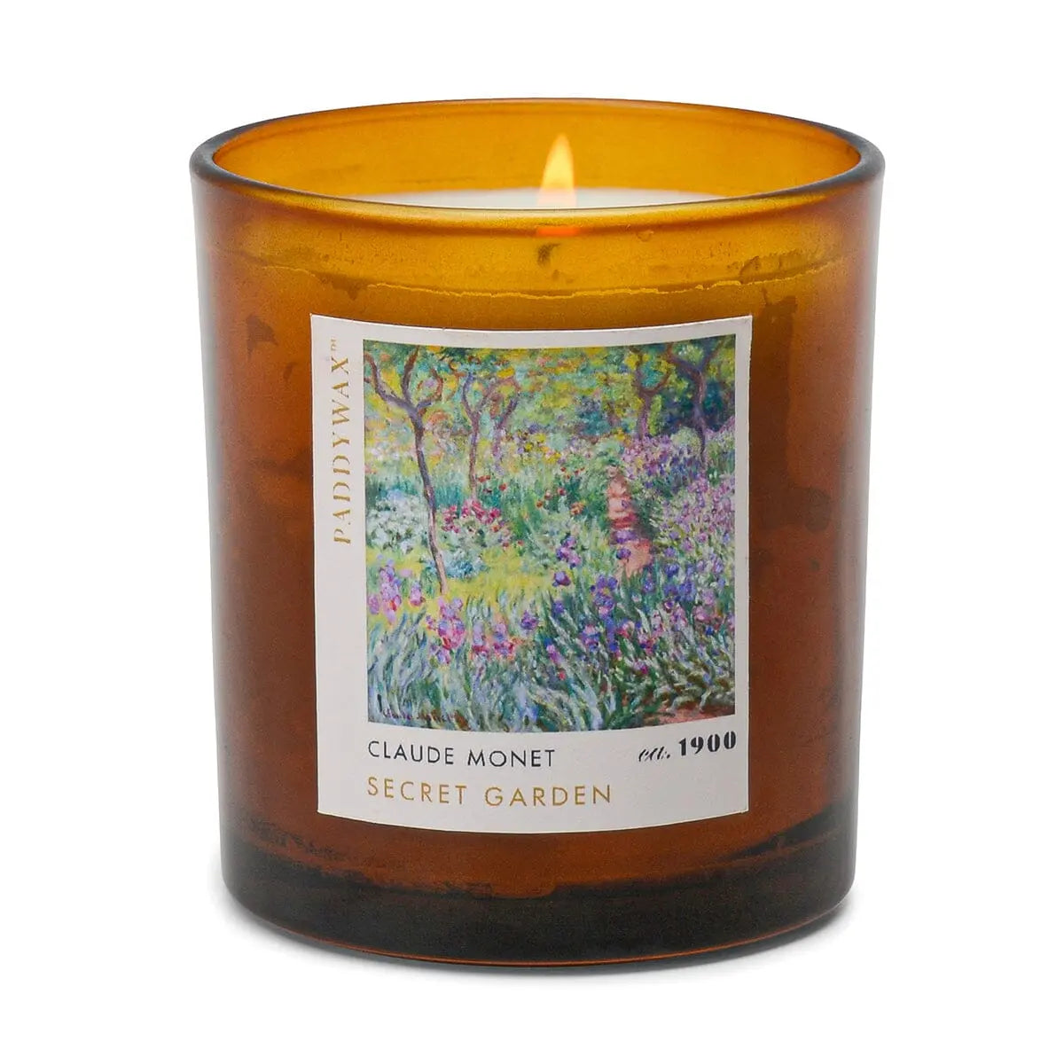 Claude Monet Secret Garden - Impressionist 6 oz Candle