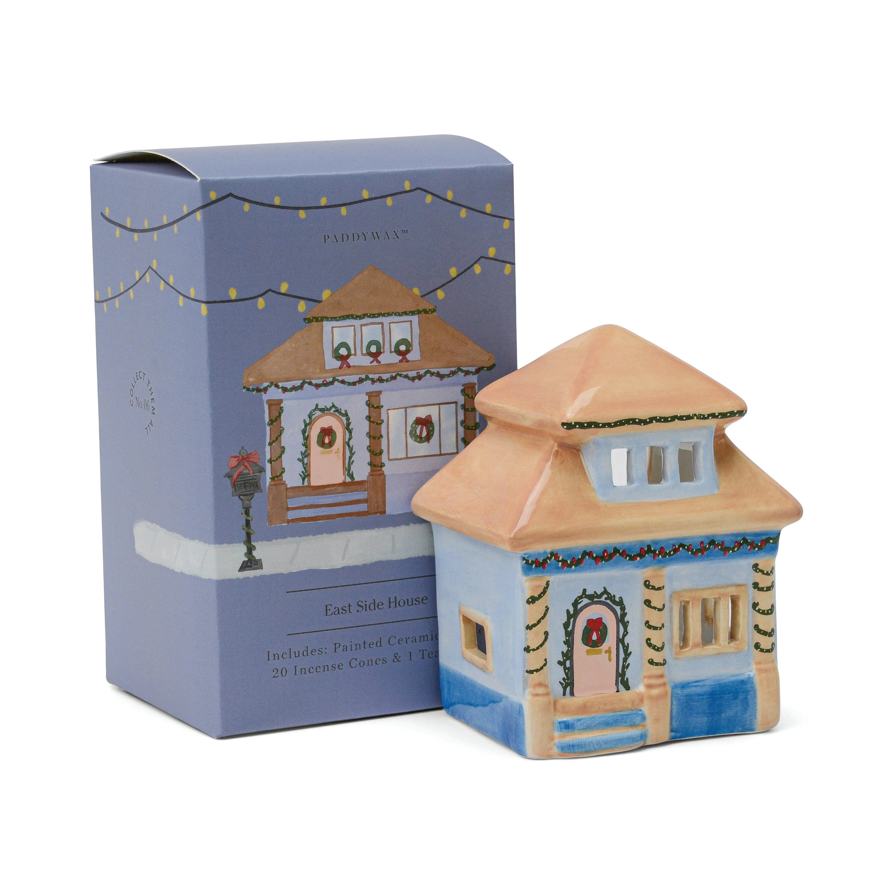 No. 06 The East Side House - Incense & Tea Light Holder