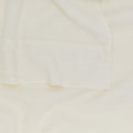 Simple Linen Flat Sheet - Ivory
