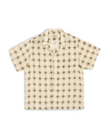 Ivory Digi Plaid Camp Shirt