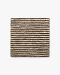 Inara Mocha Hand-Tufted Wool Rug Swatch