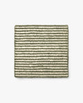 Inara Olive Hand-Tufted Wool Rug Swatch