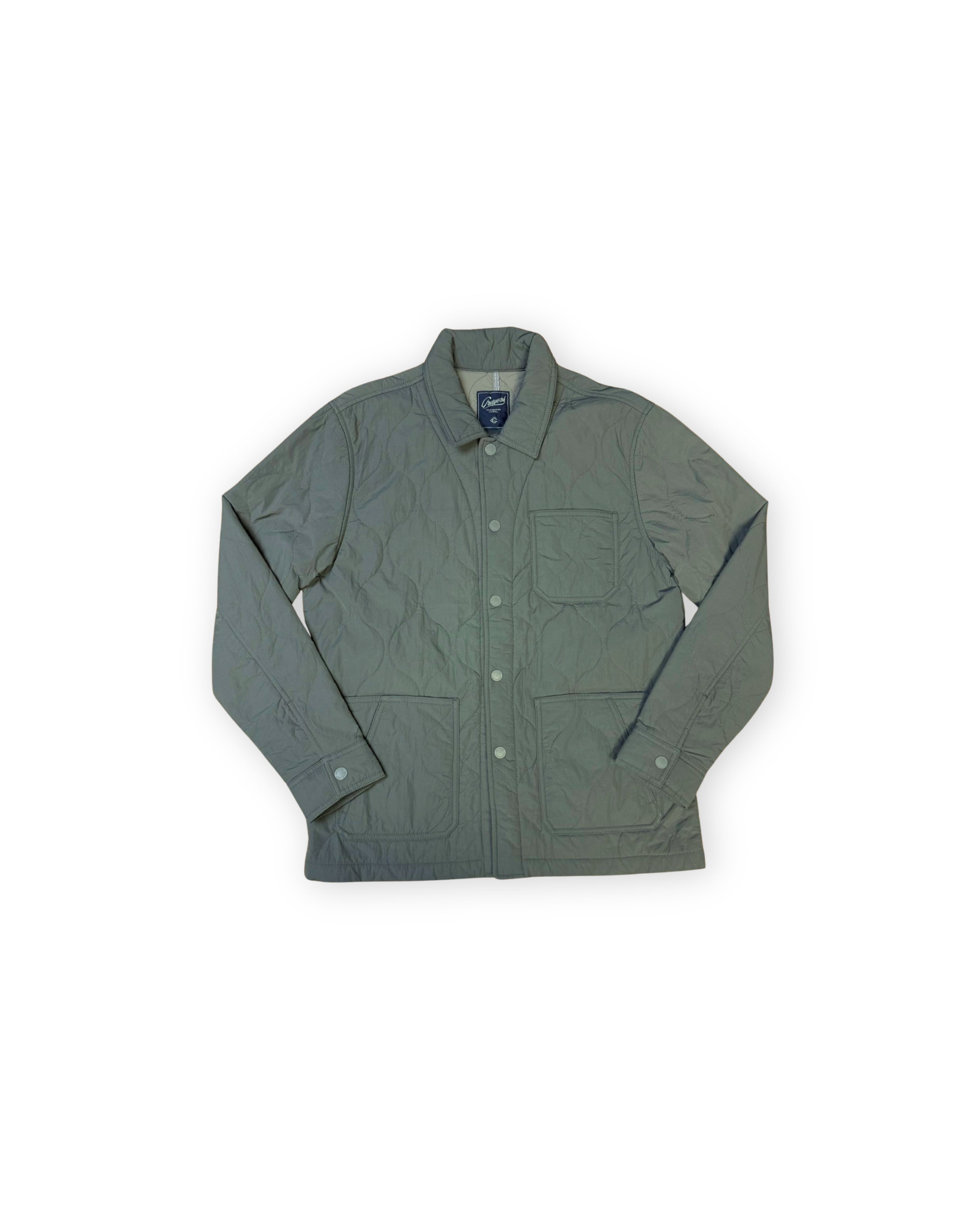 Putnam Quilted Chore Jacket SMP - Gray