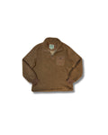 Sherpa Button Mock Neck SMP - Macchiato