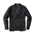 Aventura Washed Linen Blazer - Charcoal