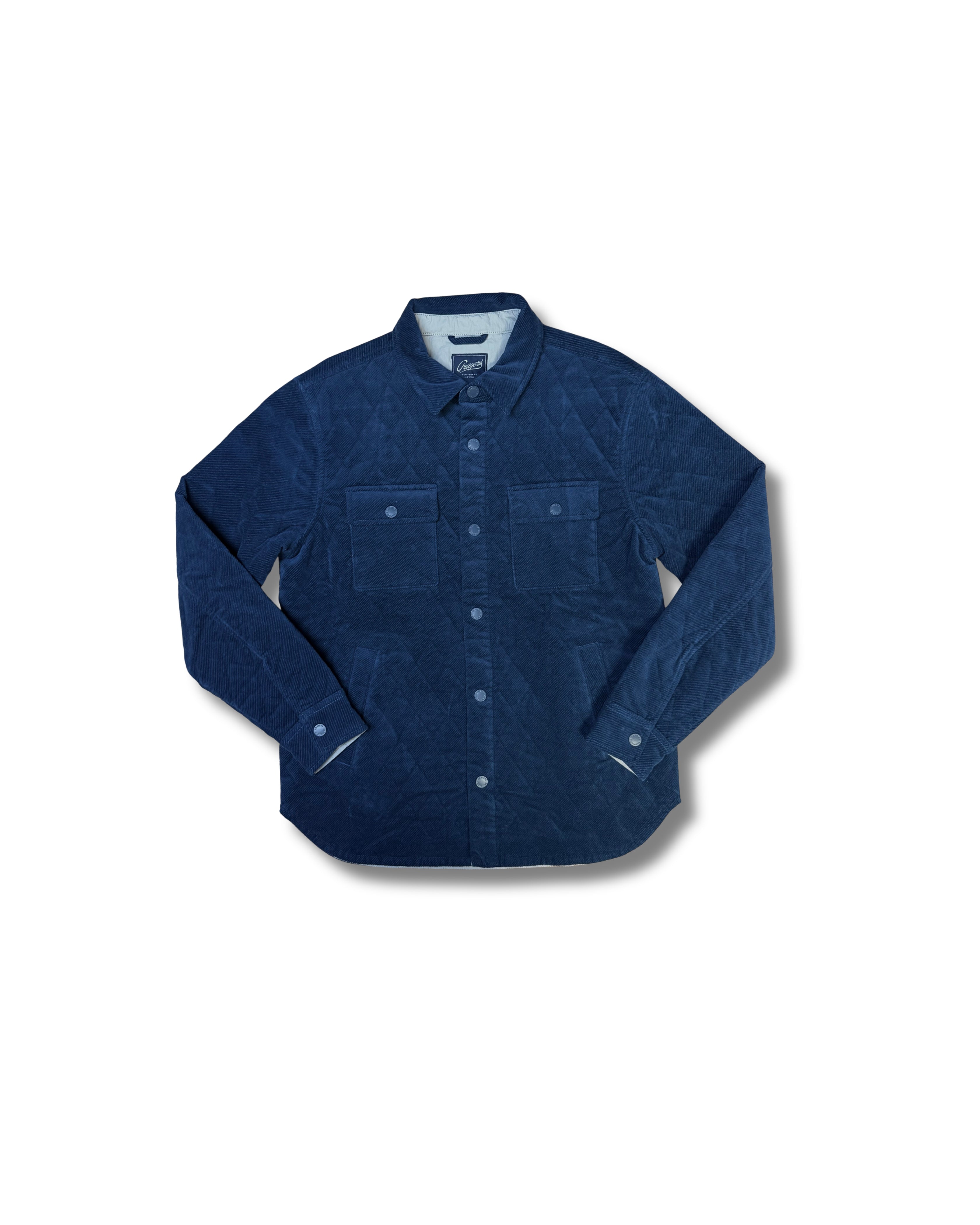 Sutton Textured Corduroy Shirt Jacket SMP - Teal
