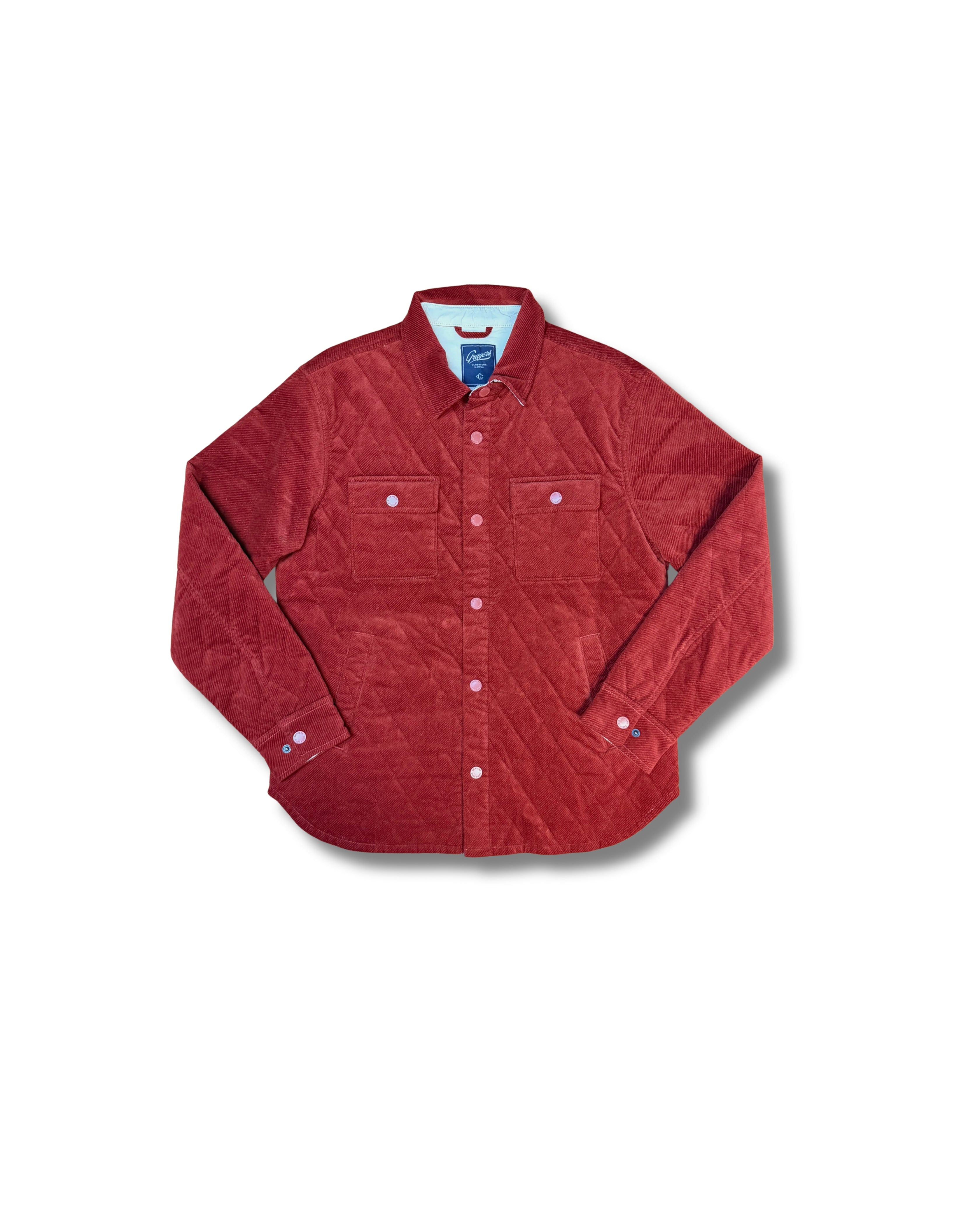 Sutton Textured Corduroy Shirt Jacket SMP - Ketchup