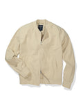 Conrad Cotton Linen Bomber - Light Khaki