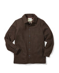 Watson Padded Car Coat - Chocolate Burgundy
