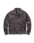 Fieldston Corduroy Varsity Bomber - Dark Gray