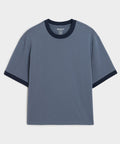 Cropped Portuguese Jersey Ringer Tee