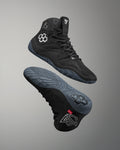 JB1 Adult Wrestling Shoes - Black Metal