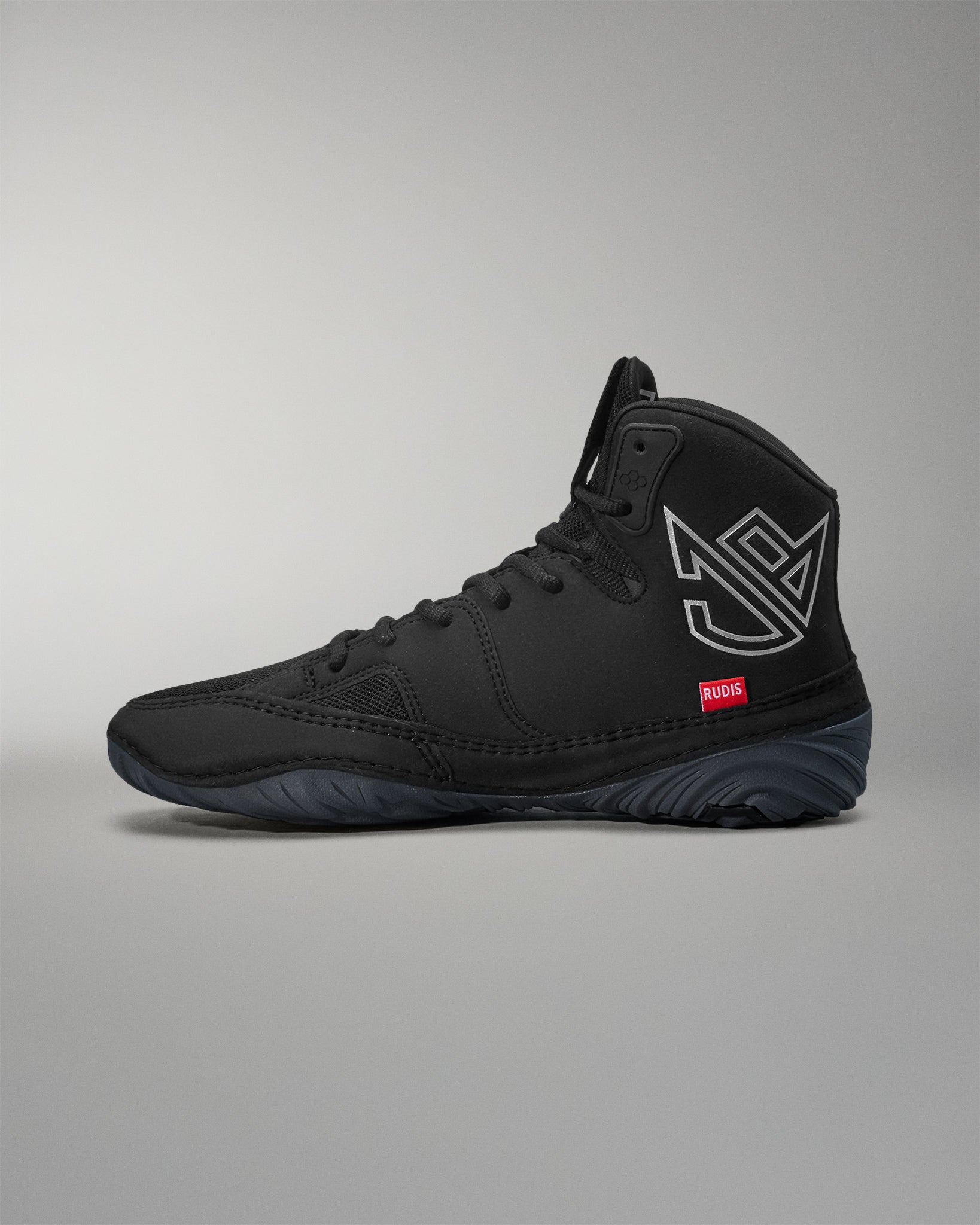 JB1 Adult Wrestling Shoes - Black Metal