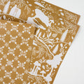 Magnolia Gold Woodland Wrapping Paper Sheets
