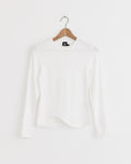 Ying-Yang Top in White