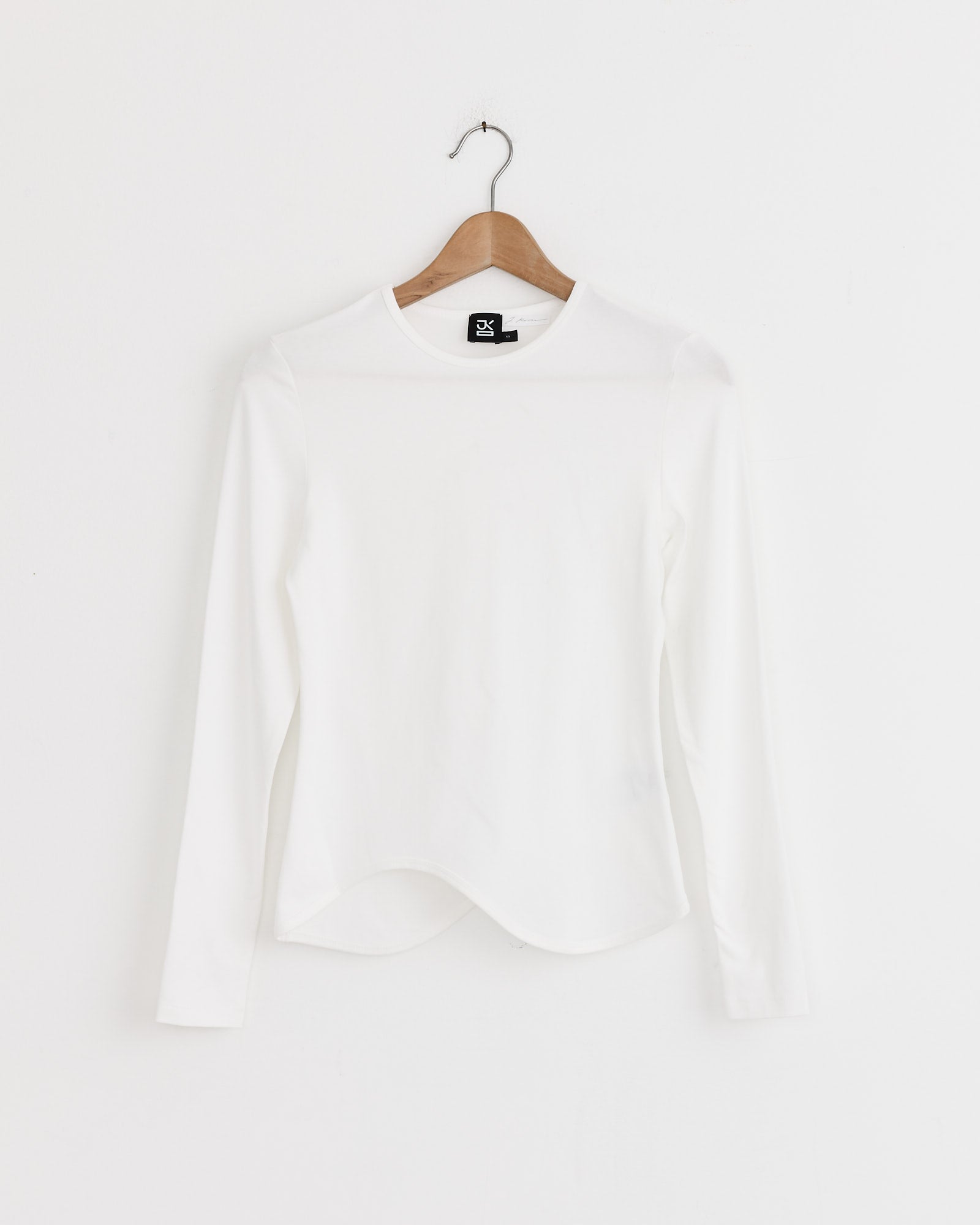 Ying-Yang Top in White