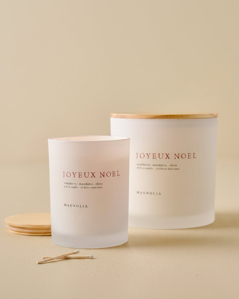 Magnolia Joyeux Noel Candle