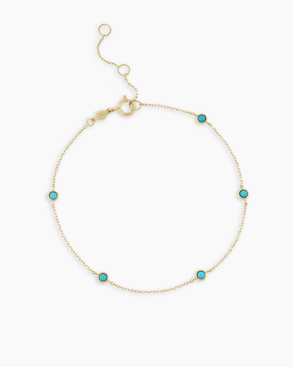 Classic Five Turquoise Bracelet