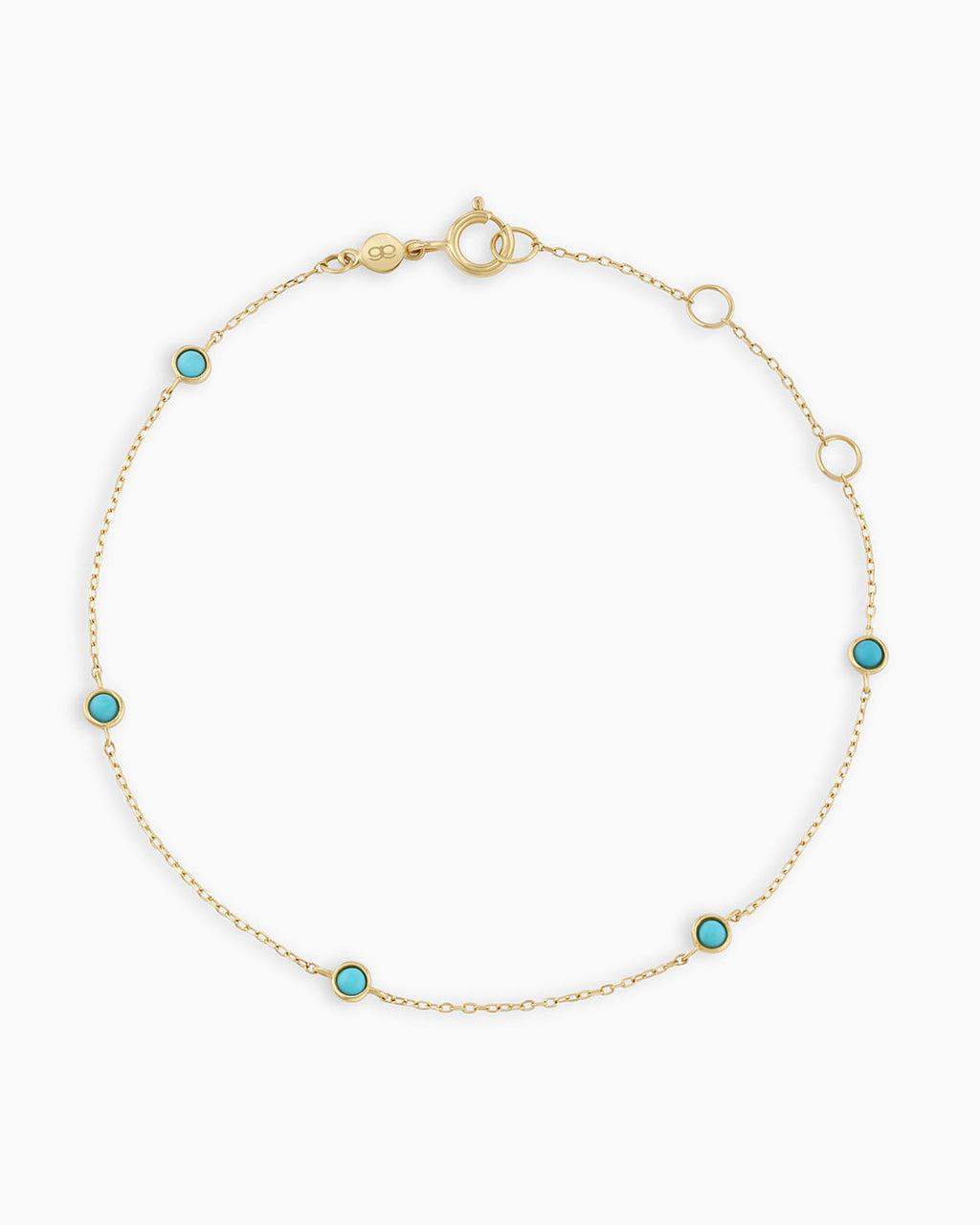Classic Five Turquoise Bracelet