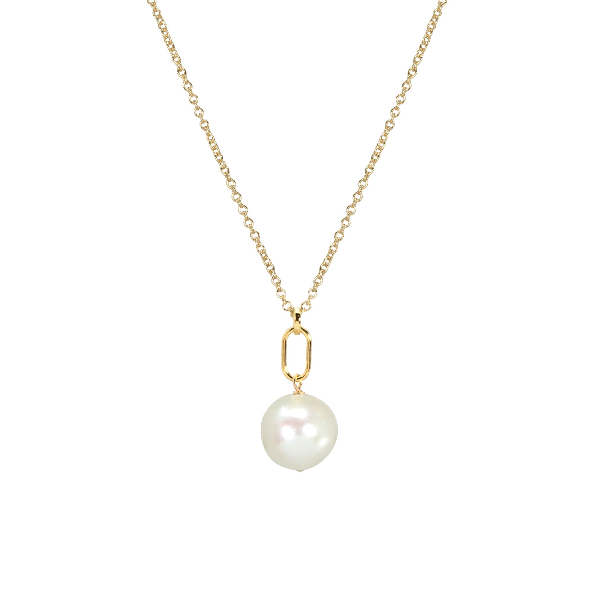 June Birthstone Freshwater Pearl Necklace