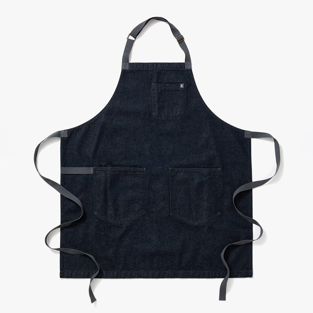 Jack Navy Denim Apron - Essential