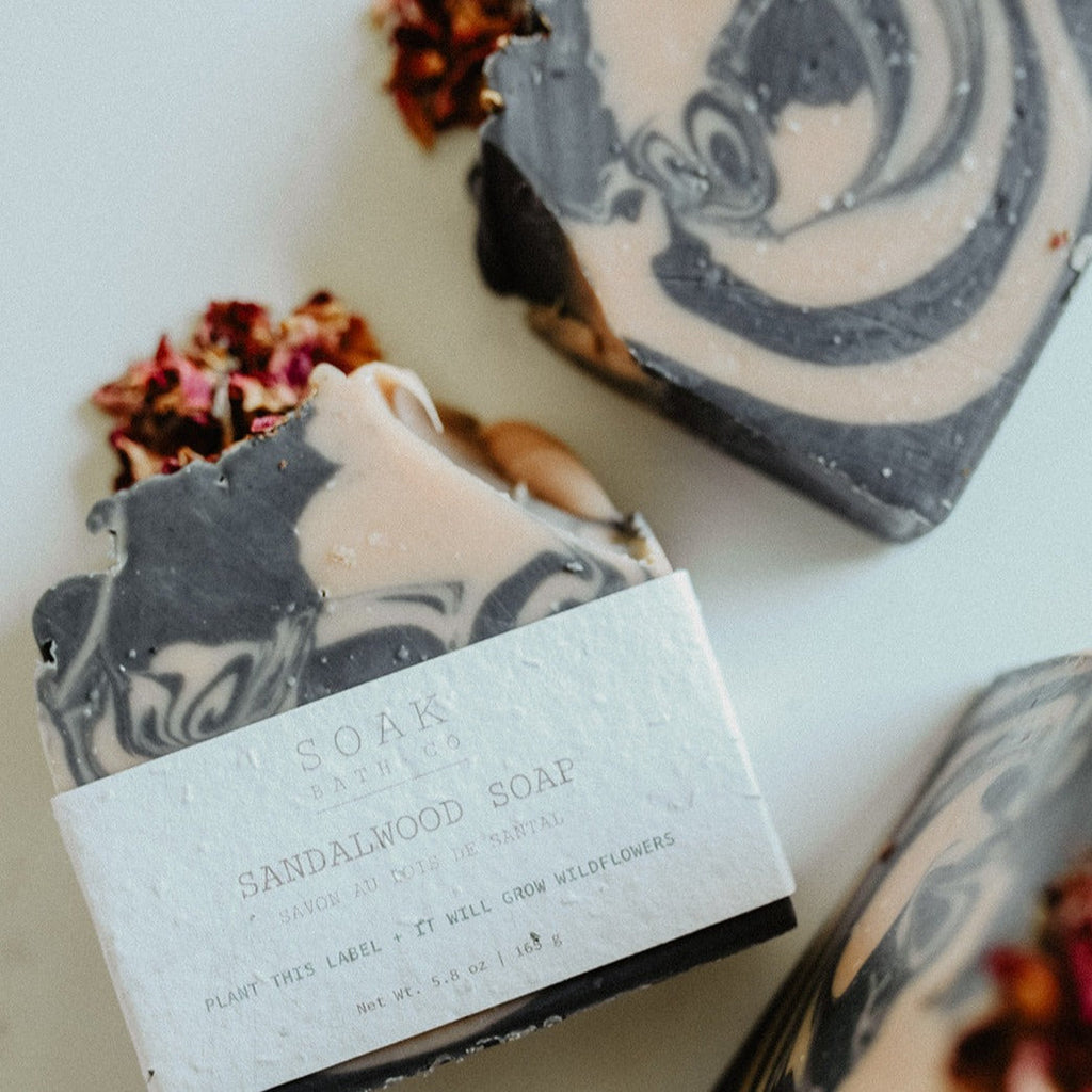 Sandalwood Soap Bar - Canadian Handmade