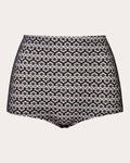 Jane Floral Mesh Boyshort Bikini Brief