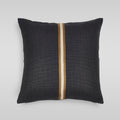 Jasper Pillow Cover, Black, 25" x 25"