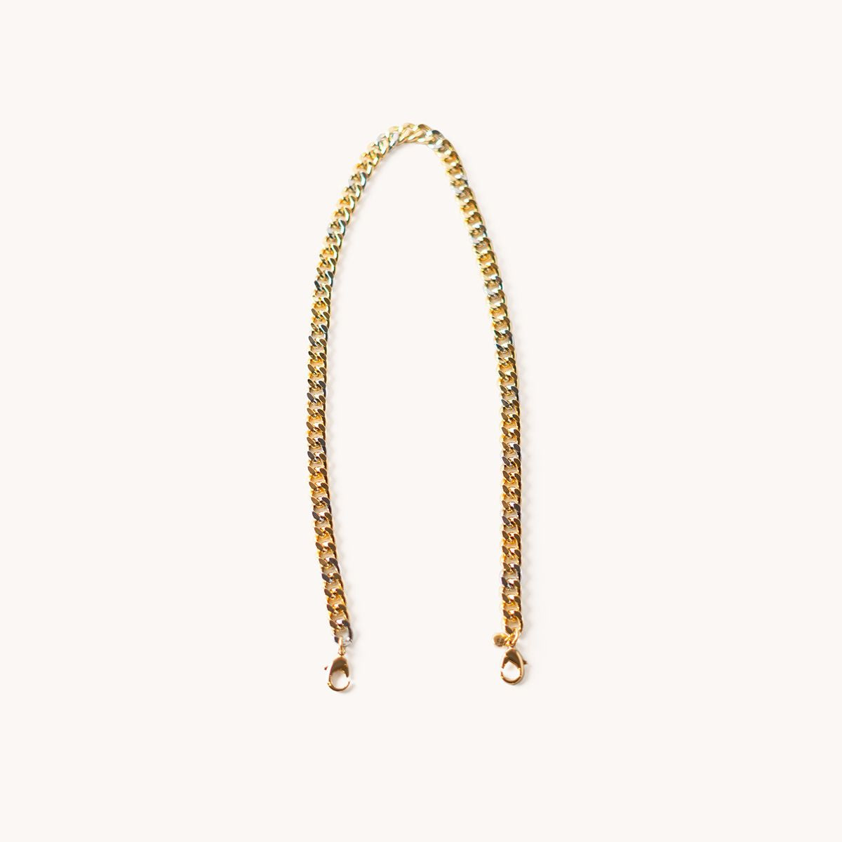 Bold Link Shoulder Chain | Plated Aluminum