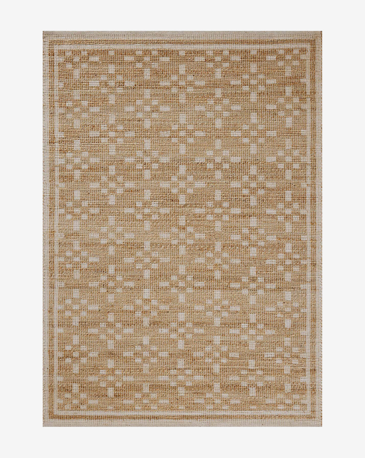 Judy Ivory Jute Rug Collection No. 7