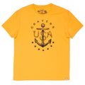Anchor Print Tee - Chamois *