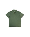 SS Drake Micro Stripe Lux Polo SMP - Vineyard Graeen