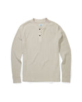 Brawny Waffle Henley - Ecru
