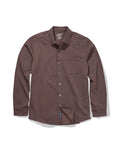 Printed Stretch Cotton Jersey - Plum