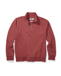 Sunfaded Terry 1/4 Zip - Marsala