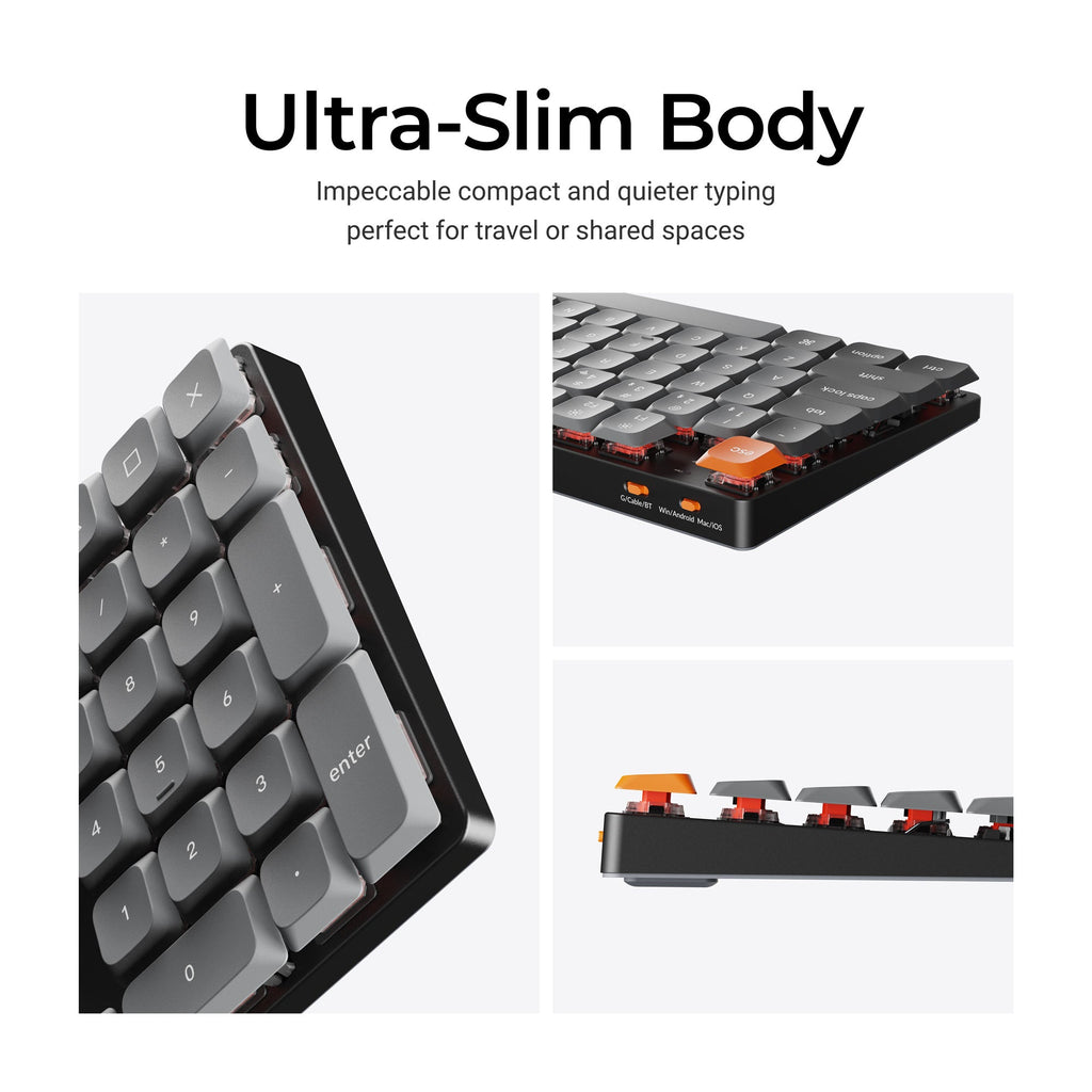 Keychron K5 Max QMK/VIA Wireless Custom Mechanical Keyboard