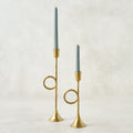Antique Inspired Trumpet Taper Holder