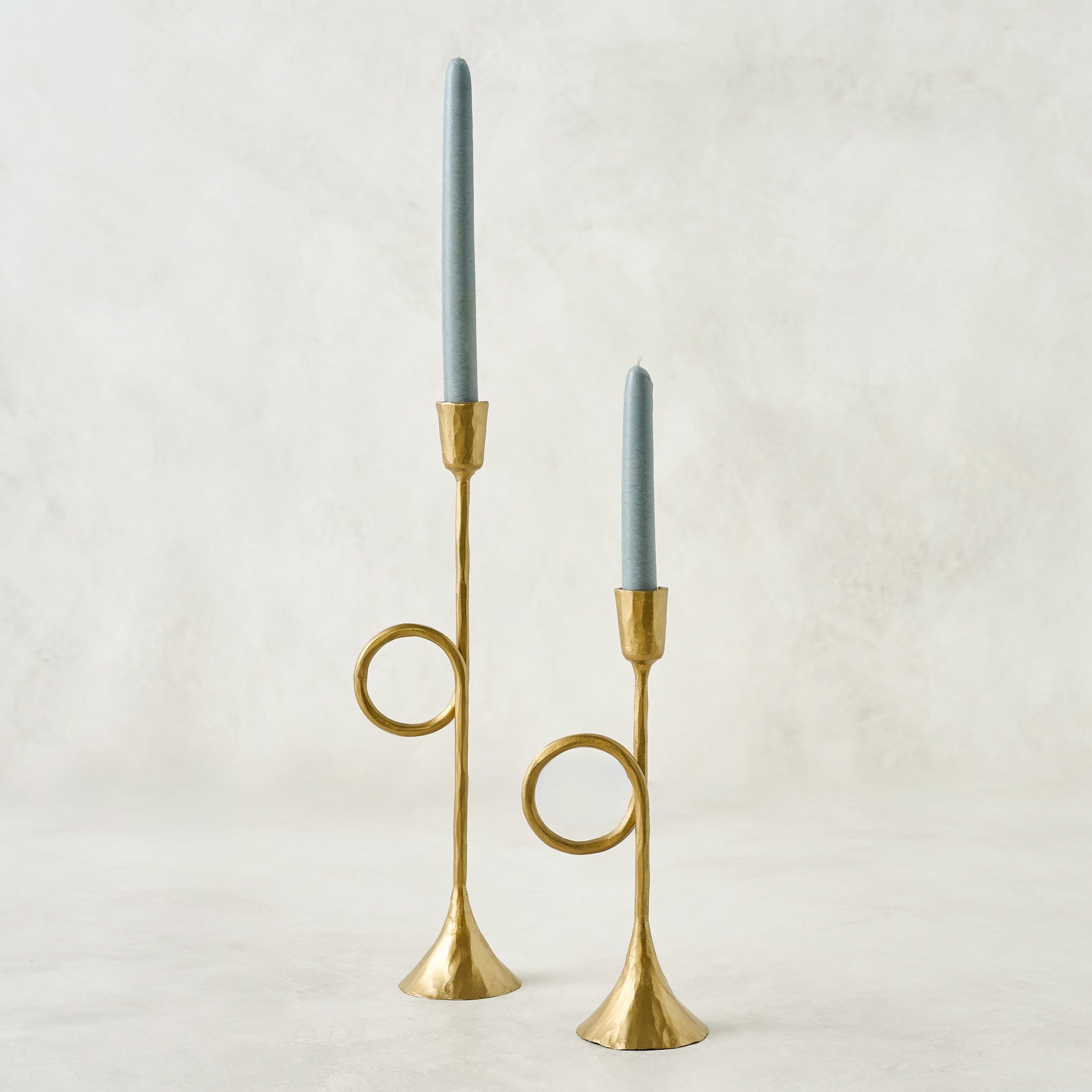 Antique Inspired Trumpet Taper Holder